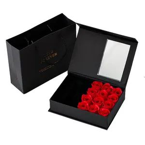 12 sabun güller takı hediye kutusu gül kutusu yılbaşı hediyesi kadınlar doğum günü partisi hediye anneler günü için sevgililer hediyeler