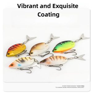 Nouvel ensemble de leurres <span class=keywords><strong>VIB</strong></span> en métal 5g 10g 15g, appâts artificiels durs pour la pêche à la carpe, au marlin, au bar et à la truite en eaux douces (lacs et rivières) - Product Image 5