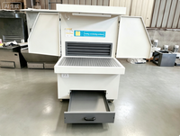 Banc de ponçage et de meulage avec aspiration des poussières pour la sécurité au travail, efficacité de filtration de 99 % pour le polissage et le meulage des métaux