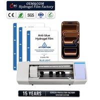 Protection des yeux, anti-lumière bleue, film protecteur d'écran en hydrogel TPH ultra-fin, couverture intégrale, qualité AAA