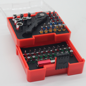 58 <strong>Pcs</strong> Drawer Style Hand Tools <strong>Set</strong> Electric Screwdriver <strong>Bits</strong> Socket <strong>Set</strong> Box Package Multi Screwdriver <strong>Bits</strong> <strong>Set</strong> - Product Image 5