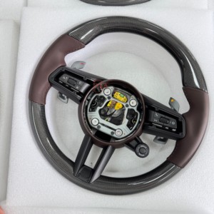 Volante YLA para Porsche Panamera, Macan, Cayenne, Taycan, 718 Cayman, GT4 RS, 911 Carrera, Targa, 911 RS, 911.2, 991, 992, GT2 RS - Product Image 3