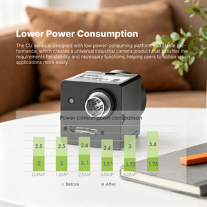 กล้องวิชันซิสเต็ม USB3.0 ความเร็วสูง แบบ Rolling Shutter สี/ขาวดำ ตัวเลือกเสริม รองรับ <span class=keywords><strong>OpenCV</strong></span> กล้องสแกนพื้นที่อุตสาหกรรม - Product Image 1
