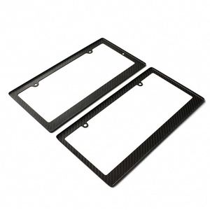 SHENYU - Marco Personalizado para Matrícula de Fibra de Carbono Negra, Piezas de Fibra de Carbono para Automóviles - Product Image 5