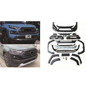 PP guardabarros bengalas coche embellecedor arco de rueda para Toyota <span class=keywords><strong>RAV4</strong></span> <span class=keywords><strong>Adventure</strong></span> <span class=keywords><strong>2020</strong></span>- 2023 - Product Image 3