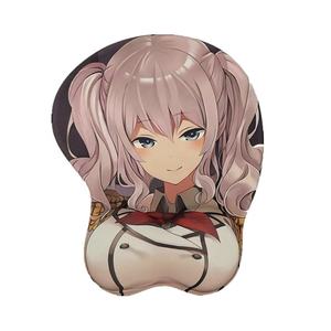 Alfombrilla de Ratón Sexy en 3D con Diseño Personalizado de Chica Sexy con Pechos Grandes de Silicona de <span class=keywords><strong>Anime</strong></span> de 80 mm, MOQ Bajo - Product Image 4