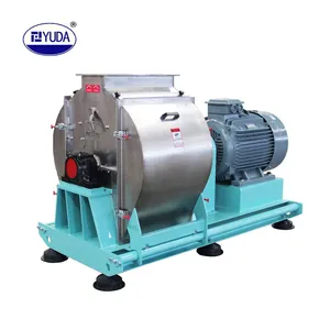 YUDA 3-4T/H Stainless Steel Grain Sorghum Hammer Mill Feed Grinding Machine