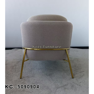 Di lusso moderno divano divano singolo <span class=keywords><strong>tessuto</strong></span> imbottito poltrona per il tempo libero mobili per la casa Hotel <span class=keywords><strong>ufficio</strong></span> - Product Image 4