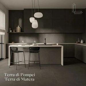 Serie IN-SIDE <span class=keywords><strong>Porfido</strong></span> Marrone Fiammato, <span class=keywords><strong>Piedra</strong></span> Sinterizada con Textura de Basalto Flameado para Aplicaciones en Pisos y Paredes - Product Image 2
