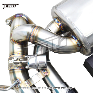 Nhà Máy Thép Không Gỉ Catback Ống Xả Hệ Thống Cho Land Rover Defender V8 5.0T 2020-2024 Van Điều Khiển Xả Muffler - Product Image 5