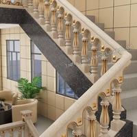 Ventes d'usine Top qualité cage d'escalier moules en béton escalier garde-corps balustrade balustrade main courante moule escaliers barrière coffrage