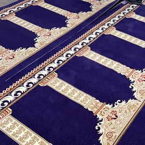 Comfortable Non-Slip Printed Carpet Easy to Clean Washable Polyester Carpet Tufted Cut Pile Technique for Prayer RoomHome Use - Product Image 1