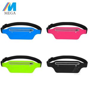 Eco-friendly Belly Bag Running Belt Sport Waist Bag with Zipper Closure for Unisex - Product Image 4