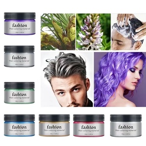 <span class=keywords><strong>Cire</strong></span> de coloration temporaire pour cheveux, pommade à la crème, teinture capillaire jetable, <span class=keywords><strong>cire</strong></span> coiffante pour hommes et femmes - Product Image 2