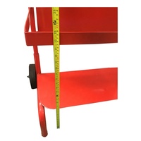 Chariot de support d'extincteur à plate-forme de 1.8m, outils de rangement, chariots à main
