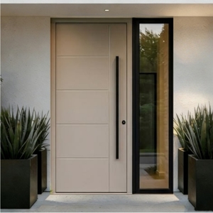 Puerta de Entrada de Doble Hoja ALUFRONT con Certificación NFRC, Diseño de Ahorro Energético para Complejos Residenciales y Comunidades Vecinales - Product Image 4