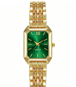 Nuevo Reloj de Cuarzo para Mujer, Diseño Cuadrado, Correa de Acero Inoxidable Personalizada, Estilo Lujoso, Regalo Perfecto para Dama - Product Image 5
