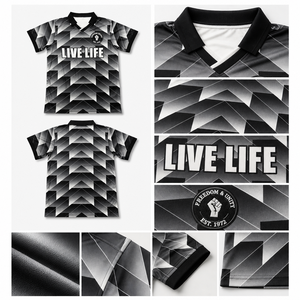 Chemises Polo Sportives Personnalisées pour Hommes – Nouveau Design Respirant – Hauts d'Équipe pour l'<span class=keywords><strong>Entraînement</strong></span>, Uniformes de <span class=keywords><strong>Personnel</strong></span>, Commandes pour Événements Estivaux - Product Image 4