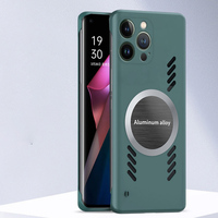 Étuis de téléphone de refroidissement au graphène pour OPPO Reno 7 6 5 Pro Find X6 X5 Dissipation thermique couvre antichoc pour Realme GT 2Pro