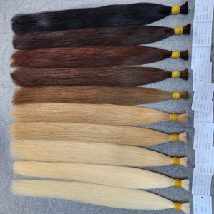 Natural Black Women Hair and Full Color Hair Bulk Virgin Cuticle Aligned Hair Extensions Extensions International Quality - Product Image 5
