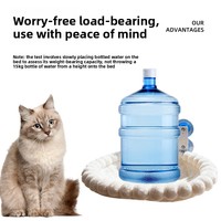Perchoir pour chat sur fenêtre, hamac pour chat sur fenêtre avec 4 grandes ventouses, coussin à bulles doux