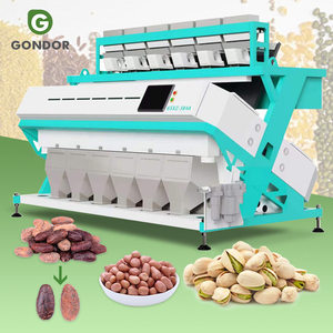 Machine de tri et de calibrage de couleur haute capacité pour noix de cajou, quinoa, feuilles de thé, lentilles, arachides et riz - Product Image 1
