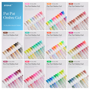 JTING Nuovo Set di <span class=keywords><strong>Gel</strong></span> <span class=keywords><strong>per</strong></span> <span class=keywords><strong>Unghie</strong></span> Ombré Pat Pat in 9 Colori Senza HEMA/TPO, Palette <span class=keywords><strong>per</strong></span> Miscelazione e Applicazione Uniforme <span class=keywords><strong>per</strong></span> Saloni di Bellezza - Product Image 5