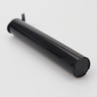 20*116mm Mat Squeeze Pop Top Tube Pilule Emballage Pré Conteneur Rouleau Hermétique En Plastique Cigare Tube avec Bouchons Résistant Aux Enfants