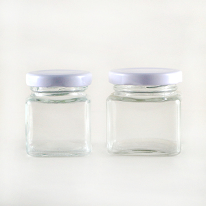 High Quality Food Storage Containers <strong>Square</strong> Glass <strong>Jar</strong> With Airtight Lids Glass <strong>Mason</strong> <strong>Jar</strong> for Honey Jam - Product Image 4