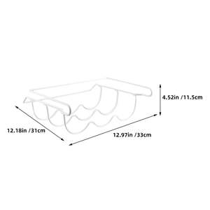 Estante <span class=keywords><strong>Universal</strong></span> para <span class=keywords><strong>Nevera</strong></span> y Vino, Soporte para Debajo del Estante, Estante de Metal para Botellas, Bebidas y Botellas de Vino - Product Image 5