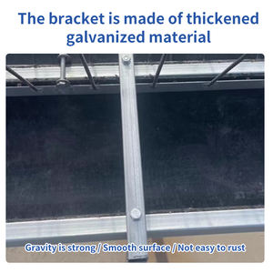 Nouvelle mangeoire et <span class=keywords><strong>abreuvoir</strong></span> pour chèvres en métal <span class=keywords><strong>galvanisé</strong></span>, modèle 2m pour bovins, chevaux, moutons - Product Image 3