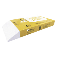Venta al por mayor 100% pulpa 70gsm 75gsm 80gsm 500 hojas resma blanco impresión papel de oficina A4 papel de copia