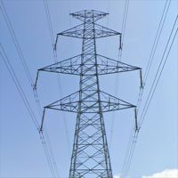 Tour de transmission d'énergie en treillis d'acier galvanisé à chaud Q345B à 4 poteaux, hauteur 30m, haute résistance au vent pour Ohl High