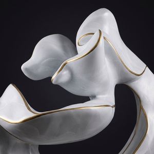 Large Custom Color Painted 2mm Thick Stainless Steel Circular Ring Statue Modern Weatherproof Abstract Art Outdoor Decoration - Product Image 6