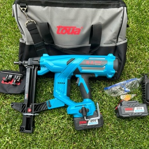 Clous en béton GunToua Dccn40A Pistolet à clous en acier sans fil électrique au lithium <span class=keywords><strong>Cloueur</strong></span> utilisé - Product Image 1