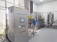 Système de production d'eau purifiée (PWG) conforme aux normes GMP pour l'industrie WFI, technologie RO EDI, productivité de 1000 L/heure, garantie d'un an