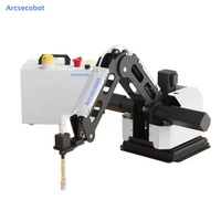 Lengan Robot otomatis 4 poros, lengan Robot industri beban muatan Mini 0.75-5kg dan palletisasi lengan Robot presisi tinggi