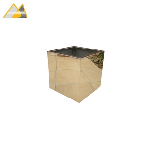 1.2MM Thick Polished Stainless Steel <strong>Planter</strong> <strong>Box</strong>, Decorative Metal <strong>Window</strong> <strong>Box</strong> <strong>Planters</strong> - Product Image 3