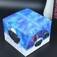 Projecteur laser LED USB télécommandé, ciel galactique, lumière de nuit étoilée, projecteur de lune et d'étoiles, haut-parleur pour la décoration de la chambre à Noël
