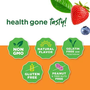 Suplemento de gomitas de colágeno de sabor natural con vitamina de biotina, piel del cabello, uñas, cuidado de la salud para todos, no para mujeres embarazadas - Product Image 3