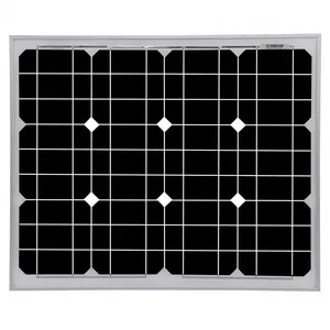 迷你12v 50w单晶太阳能电池板价格印度