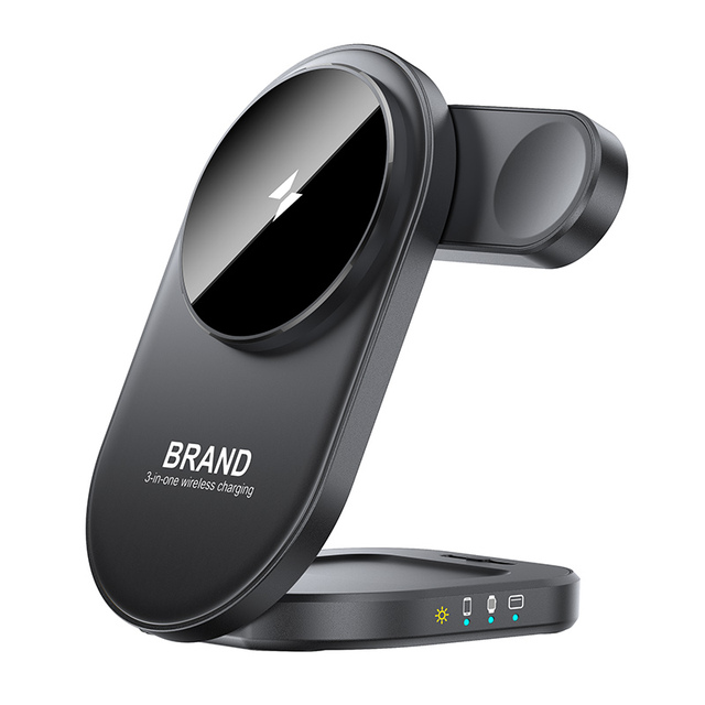 Gaoyi Foldable Design 3 in 1 Wireless Charger