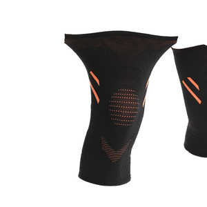 Genouillères de compression personnalisables avec logo pour yoga et danse, pour hommes et femmes, accessoires de gym, vente en gros, en nylon respirant, professionnelles - Product Image 2