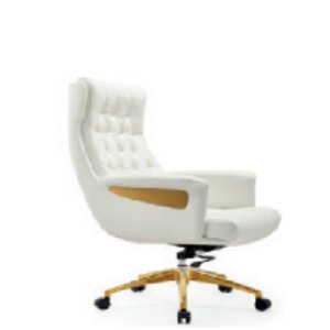 Silla de oficina moderna y cómoda de cuero con reposabrazos y respaldo 37731-6622A-jin 37731-6622B-jin 37731-6622D-jin - Product Image 1