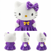 Nouvel Arrivage Peluches Hello Kitty, Poupée Anime, Jouets en Peluche Dessin Animé 8 pouces, Jouets Doux et Moelleux pour Machine à Pinces pour Enfants