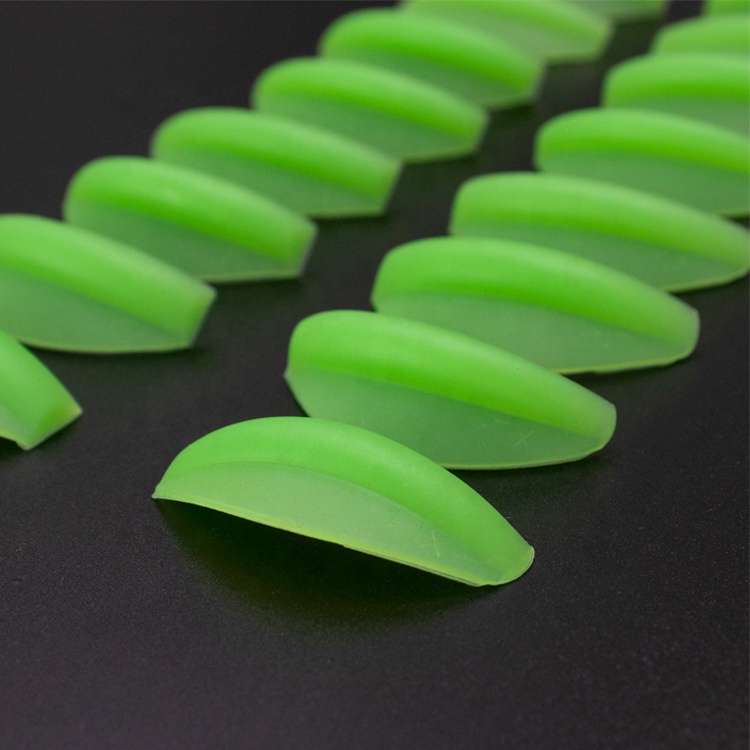 Зеленая новая форма для перманентной завивки ресниц, мягкие щитки для подтяжки ресниц, силиконовые накладки для подтяжки ресниц, стержни для подтяжки ресниц