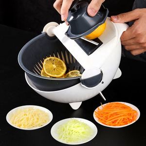 Hachoir à légumes multifonctionnel 12-en-1 innovant avec panier de drainage et trancheuse – Gadgets de cuisine en ligne - Product Image 4