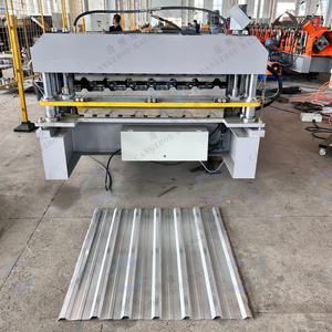 Machine de formage à froid entièrement automatique à double couche pour la fabrication de tuiles de toiture à grande portée pour centre d'exposition - Product Image 2