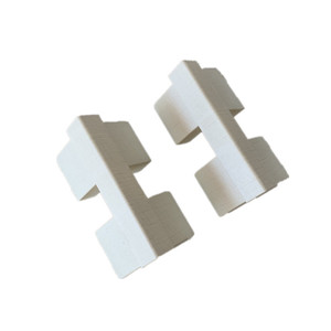 Connecteur d'angle de tiroir Huayi Parts Y100 en plastique blanc de 100 mm de large pour quincaillerie de meubles - Product Image 1
