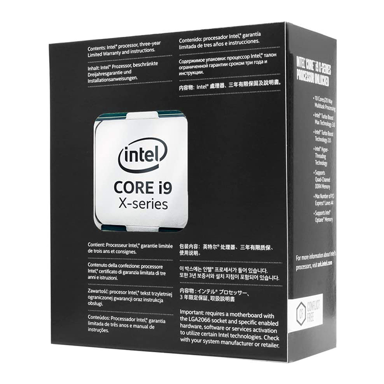 Intel Core I9-7900x - 10-Core Desktop Processor up to 3.3 Ghz